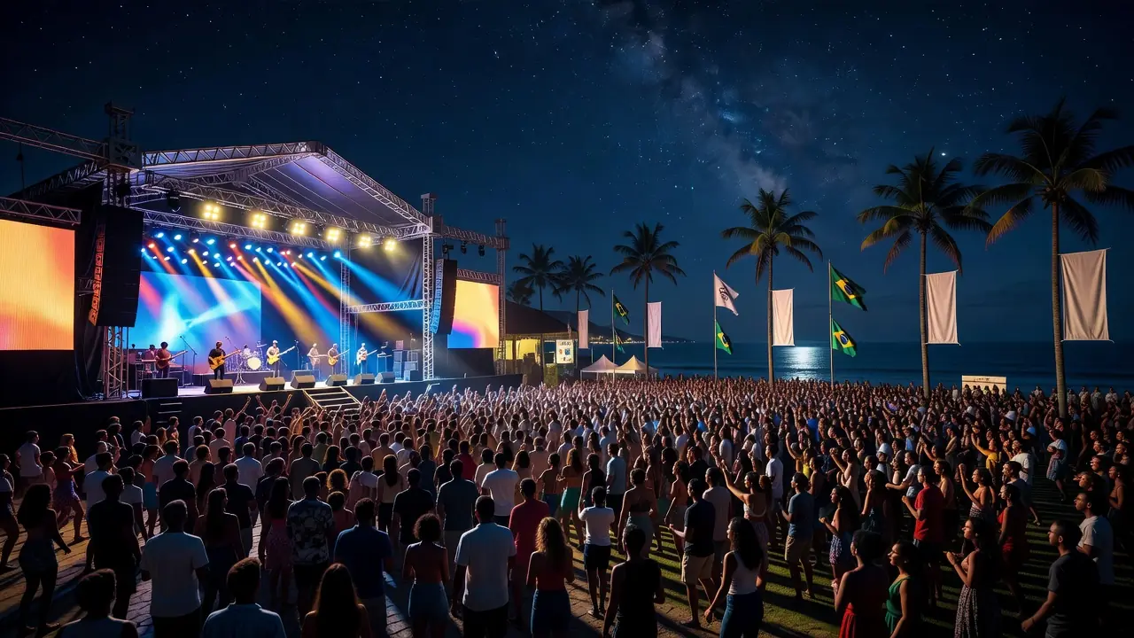 MPB in Búzios reúne 15 mil pessoas em três noites de música