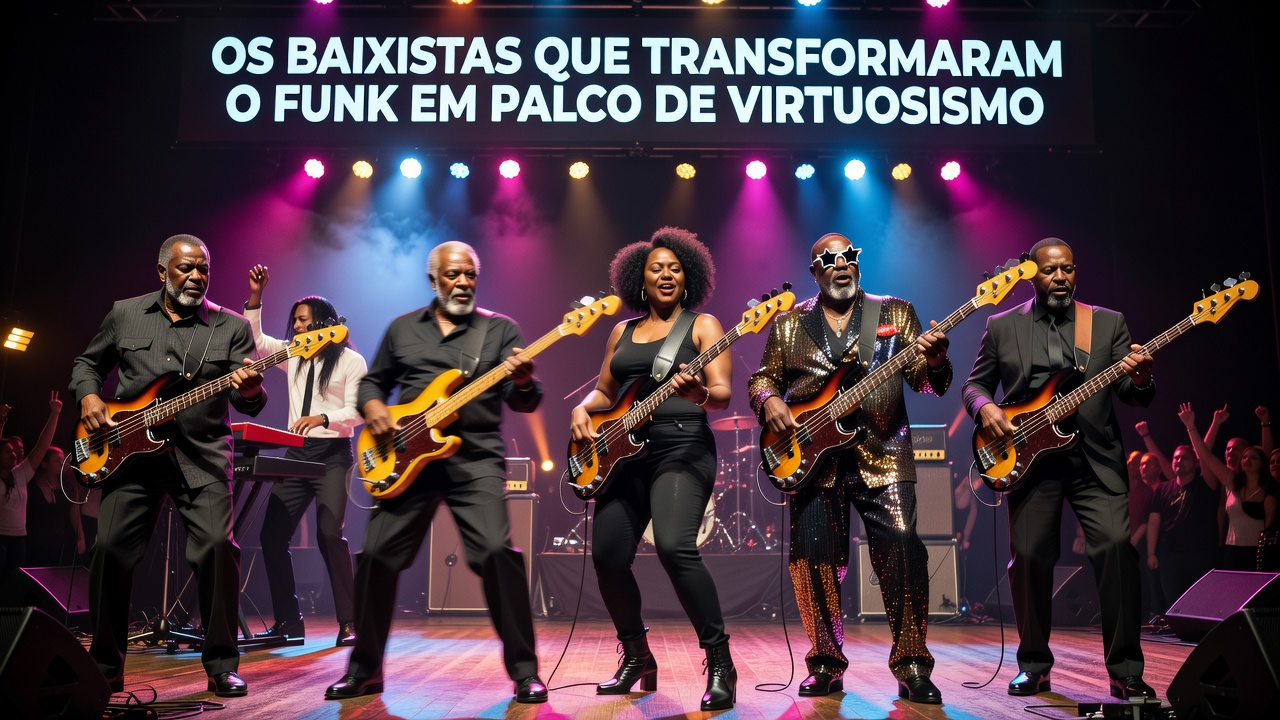 Os Baixistas Que Transformaram o Funk em Palco de Virtuosismo