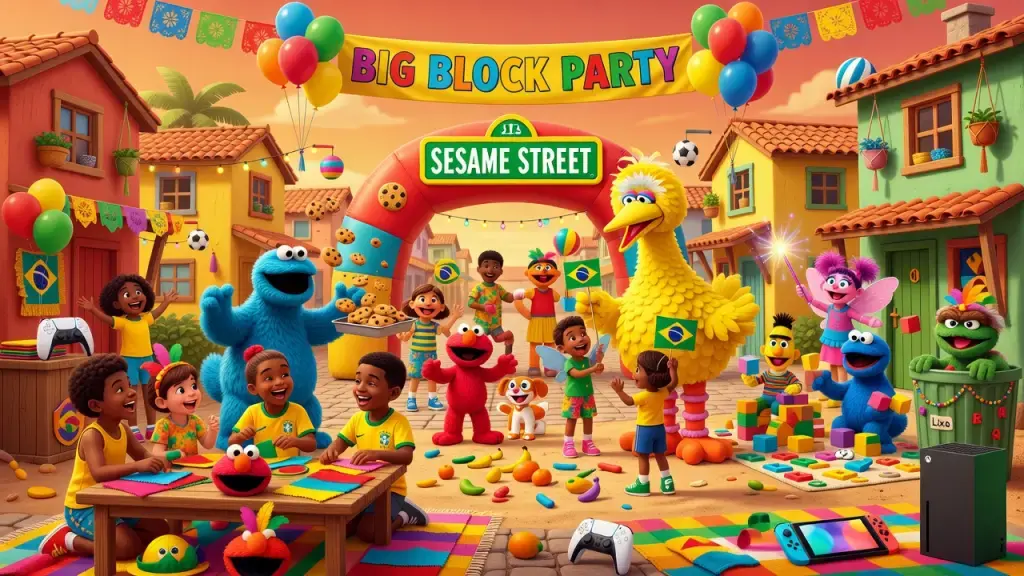 Sesame Street chega aos consoles com novo jogo de aventura e personalização