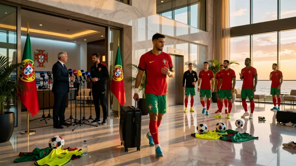 Jogador Deixa Concentração de Portugal Após Conversa com Dirigente
